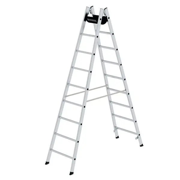 Munk Günzburger Steigtechnik Sprossen-Stehleiter 2x9 Sprossen 011155