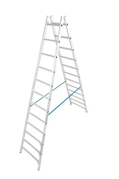 Krause Stabilo Doppelleiter 2x12 Sprossen 124944