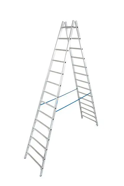 Krause Stabilo Doppelleiter 2x14 Sprossen 124951