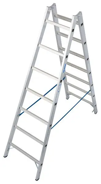 Krause Stabilo Doppelleiter 2x7 Sprossen 124913