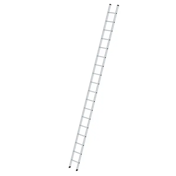 Munk Günzburger Steigtechnik Sprossen-Anlegeleiter 350mm breit ohne Traverse 18 Sprossen 011169