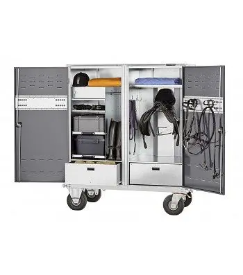 Growi Turnierschrank Profi fahrbar ca. 160 Länge x 79 Breite x 183 Höhe cm 10049890