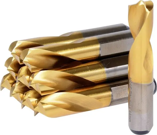 KS Tools HSSE-TiN Schweißpunkt-Bohrer Durchmesser 8mm VE: 10 Stück 332.0809