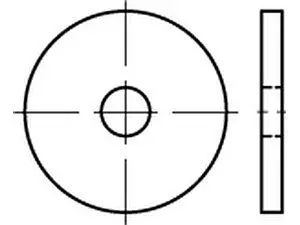 DIN 1052 Scheiben für Holzverbinder 4 18 x 68 x 6 VE=S (25 Stück)