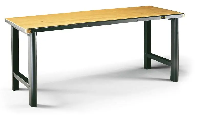 Hazet Werkbank 40 mm kräftige Vielschicht-Buchenplatte 130-1