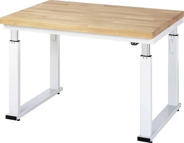 RAU Werkbank Serie adlatus 600 (elektrisch höhenverstellbar) 1250x900x900 mm 08-WB-125-090-B
