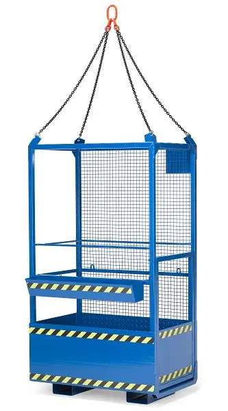 RR Industrietechnik Arbeitskorb Typ RAK-Kranbar RAL 5010 100600143