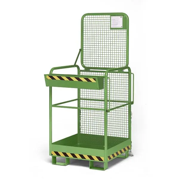 RR Industrietechnik Arbeitskorb Typ RAK-One RAL 6011 100400108