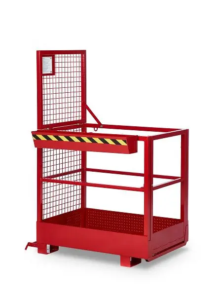 RR Industrietechnik Arbeitskorb Typ RAK-Slim RAL 3000 100100102