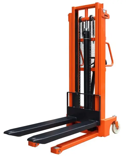 Schefer Stapler 800 kg - 2500 mm HSE Eco Professional elektrisch heben/senken manuell fahren inkl. Batterie &amp; Lade...
