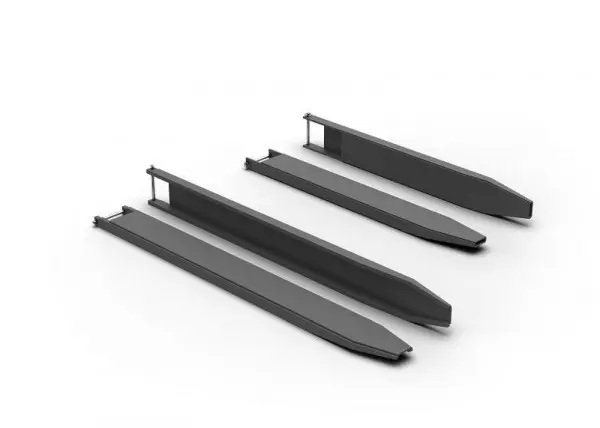 Vetter Industrie Gabelverlängerungen geschlossene Ausführung Gabelzinken-Querschnitt 80x40mm Gesamtlänge 15m VE: 2 Stü...