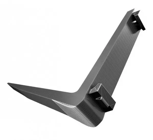 Bolzoni Auramo Gabelzinken Standard 120x45x1200 mm Tragfähigkeit pro Paar: 3600Kg ISO 2328: 3A VE: 2 Stück K51E12045120001