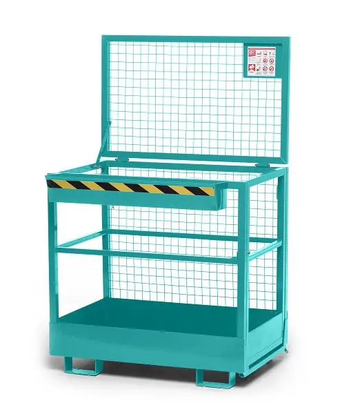 RR Industrietechnik Arbeitskorb Typ RAK RAL 5018 100400104