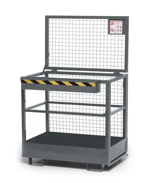 RR Industrietechnik Arbeitskorb Typ RAK RAL 7005 100800224