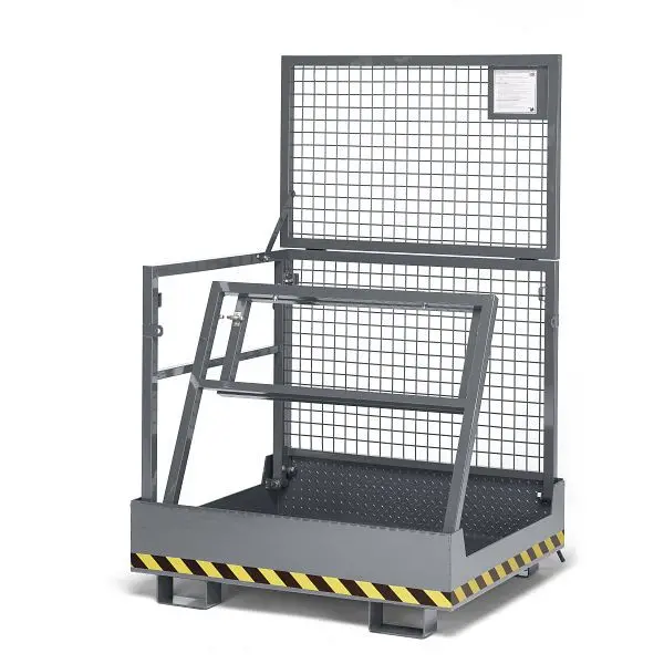 RR Industrietechnik Arbeitskorb Typ RAK-Compact RAL 7005 100800239