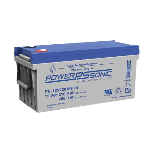 12V 210Ah PG Groß Life VRLA Battery M8 Terminal PG-12V220 M8 FR kompatibel mit AGM/GEL-Batterien