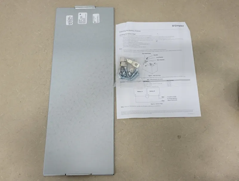 Schnelllade- Battery Shelf Sub-Assembly 4100-0650