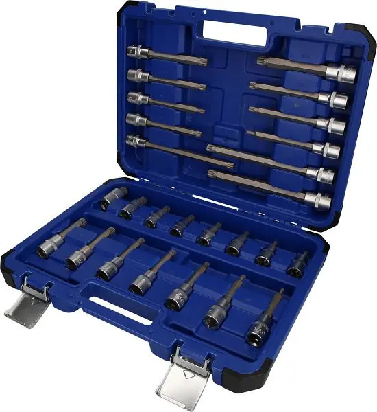 Brilliant Tools 1/2" Bit-Stecknuss-Satz 26-teilig Vielzahn-Profil XZN BT022026