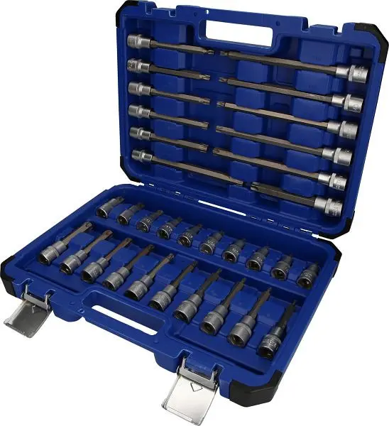 Brilliant Tools 1/2" Bit-Stecknuss-Satz 32-teilig Torx-Profil BT022532