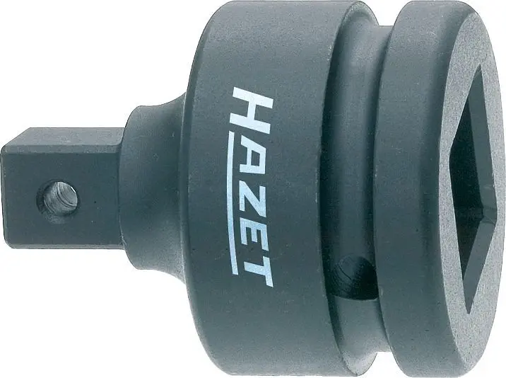 Hazet Reduzierstück Vierkant hohl 20 mm (3/4 Zoll) Vierkant massiv 125 mm (1/2 Zoll) Norm: DIN 3121 1007S-1