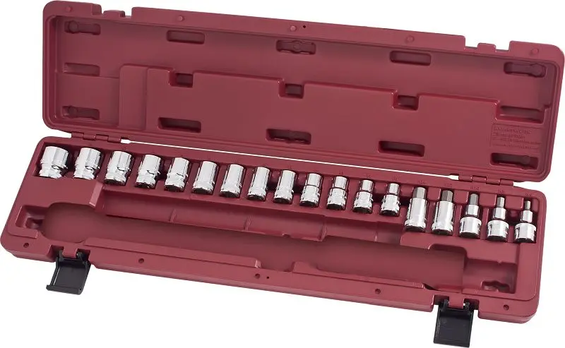 Kraftwerk PRO LINE 18-teilig Stecknuss-Satz für 3235K/3236K 3235S