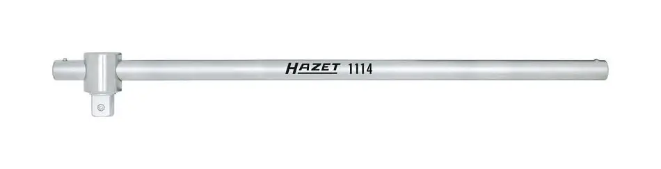 Hazet Schiebestück mit Drehstange Vierkant massiv 25 mm (1 Zoll) Anzahl Werkzeuge: 2 1115/2