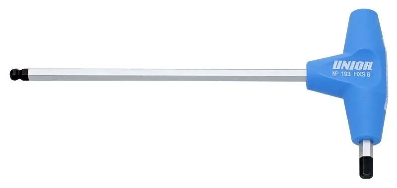 Unior Kugelkopf-Sechskant Stiftschlüssel mit T-Handhabung SW 8 608281