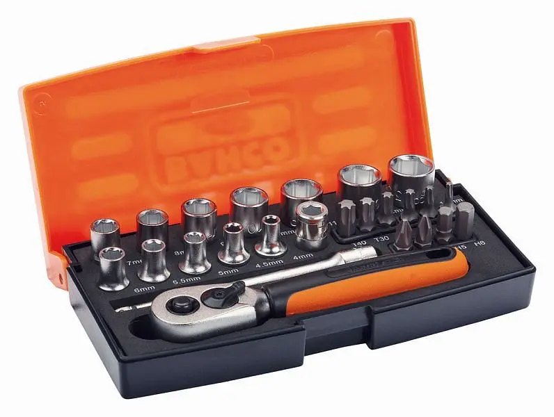 Bahco Nuss-Satz 1/4" 25-teilig SB-Umverpackung SBSL25