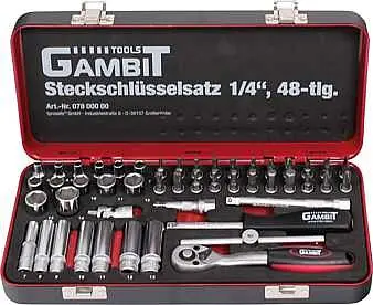 Gambit Nuss-Satz 1/4" 07800000