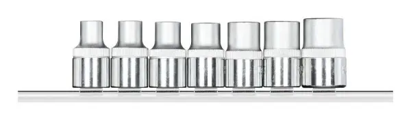 GEDORE red Nusseinsätze 1/2" TX auf Steckleiste 7-teilig 3300028