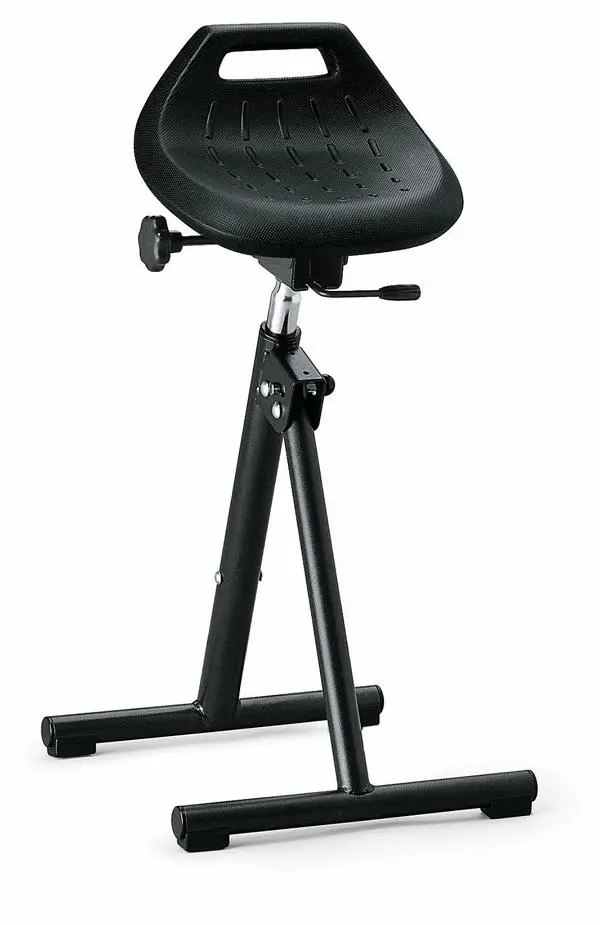 bimos Industriestehhilfe PU-Sitz klappbar Sitzhöhe 650-850 mm 9452-2000