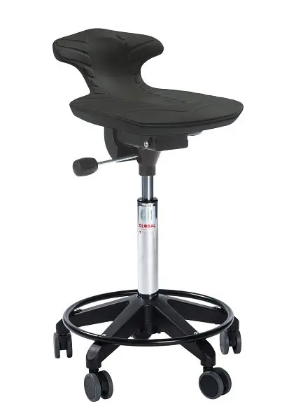 Global Professional Seating Venus Stehhilfe - Super-Soft Octopus m/ Rollen + Fußkreuzring 30201491000