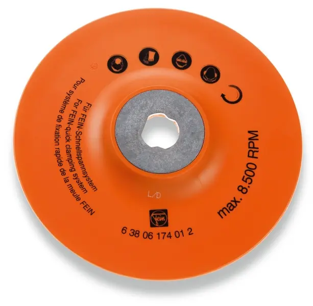 Fein Elastischer Schleifteller Ø 180 mm Ohne Spanneinheit 63806174012