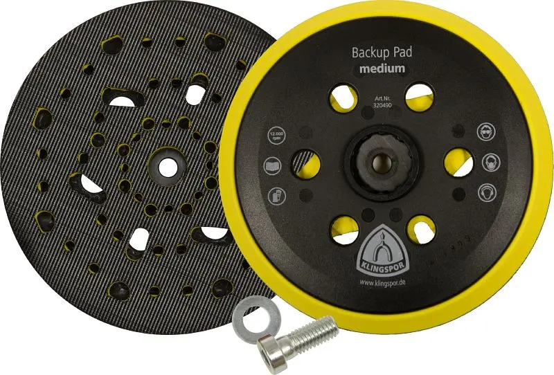 Klingspor HST 555 Multihole-Stützteller für Exzenterschleifer 150 mm Gewinde M 8 320490