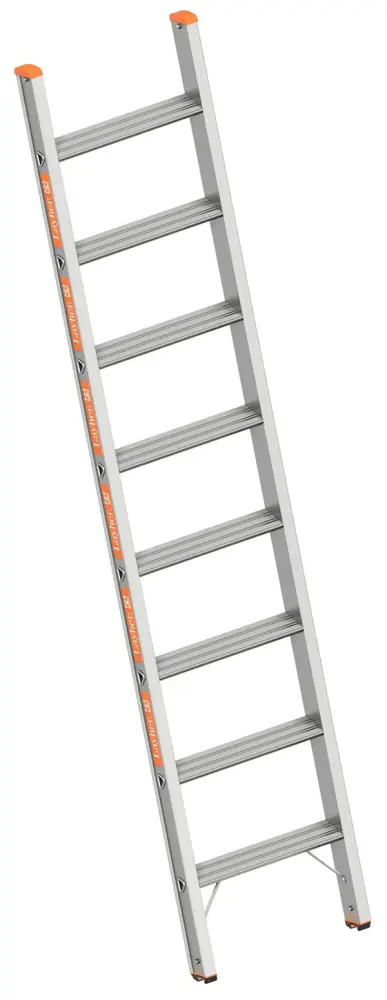 Layher Stufenanlegeleiter ohne Traverse 8 Stufen Länge: 225 m 1042008