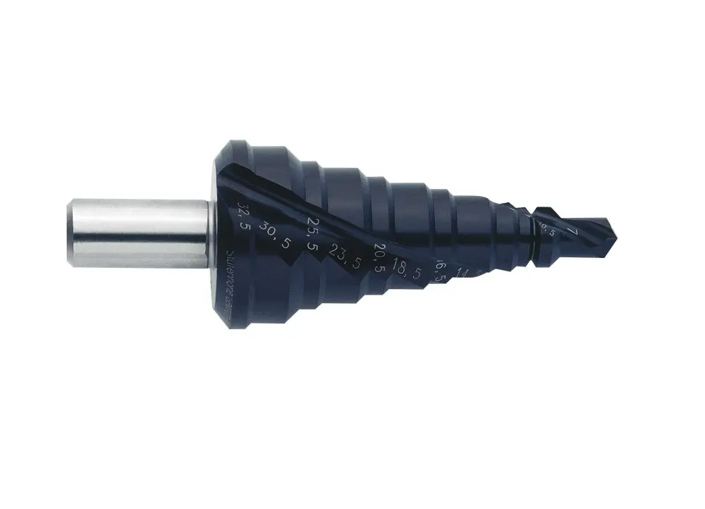 EXACT Stufenbohrer ROTASTOP HSS 4-20 mm TIAIN Spiralnute SB 30842