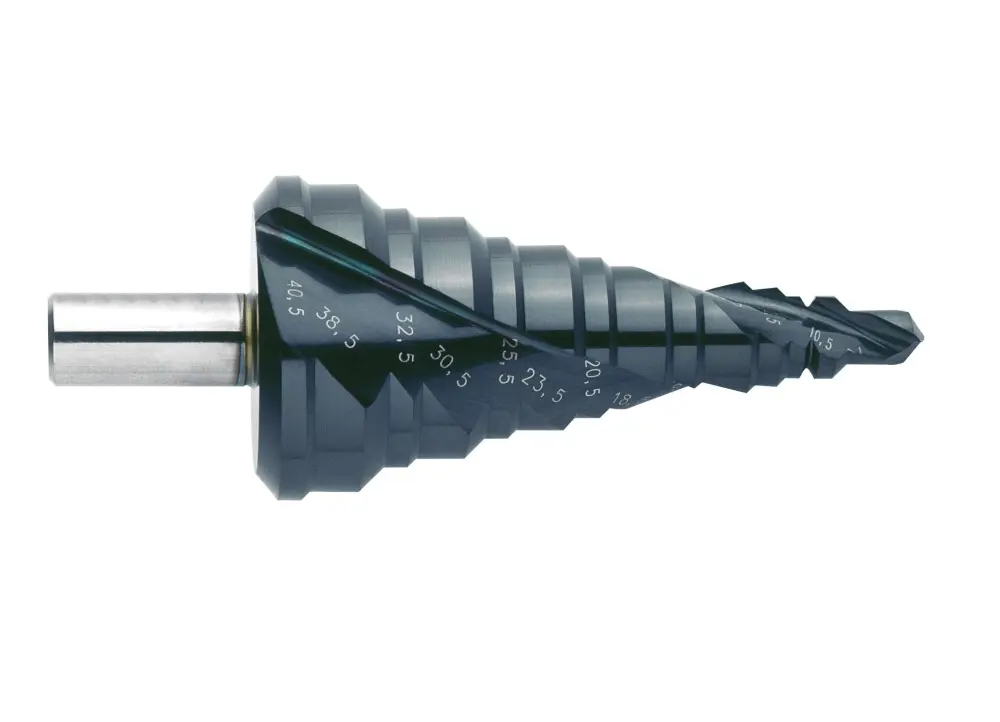 Stufenbohrer für Kabelverschraubungen STB HSS EC20 TiALN Sp. mit KB. 5317