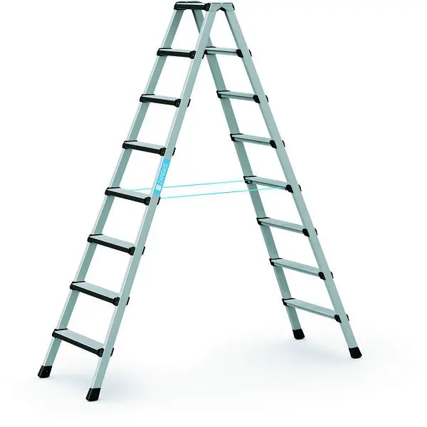 ZARGES Comfortstep B - LM-Stufen-Stehleiter 2 x 8 Stufen 41437