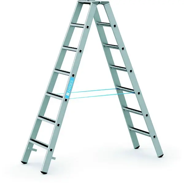 ZARGES R13step B - LM-Stufen-Stehleiter 2 x 7 Stufen 41557