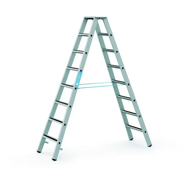 ZARGES R13step B - LM-Stufen-Stehleiter 2 x 8 Stufen 41559