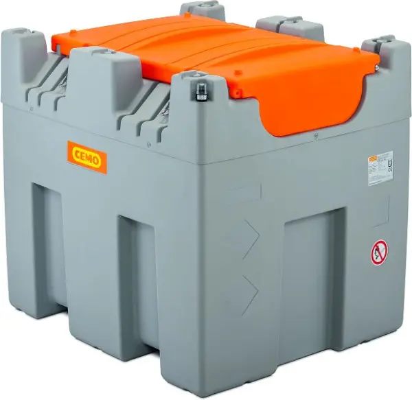 Cemo CUBE-Dieseltank 980 l Indoor Premium 11630 4052886442746
