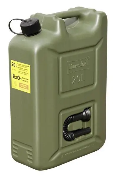 Cemo Ex0-Kanister 20 l Abmessungen: 35 x 17 x 49 5 cm 10269 4052886337134
