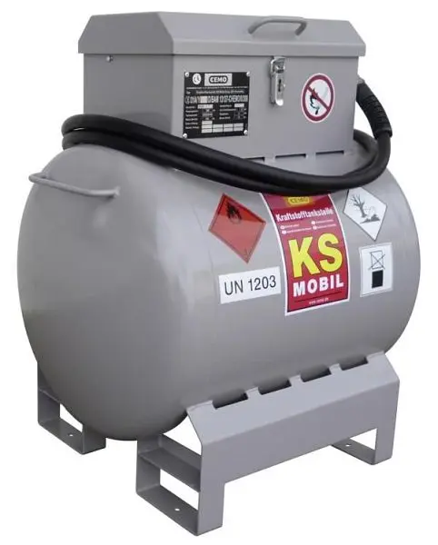 Cemo KS-Mobil 200 l mit Elektropumpe 10755 4052886342367