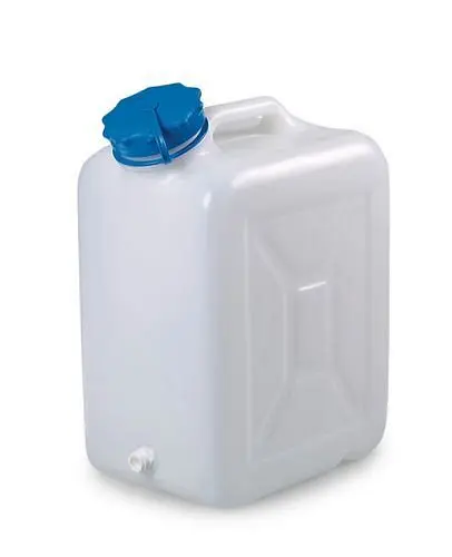 DENIOS Weithalskanister aus Polyethylen (PE) 30 Liter Volumen mit Gewindestutzen 250198