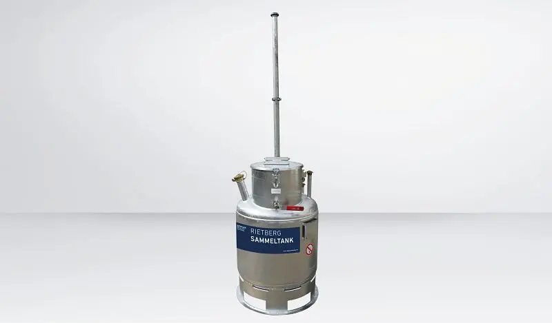 Seppeler Behälter Rietberg Gefahrstoffsammler GS-T-elh 250 LxBxH: 750x750x1050mm 237 Liter innen und außen feuerverzinkt...