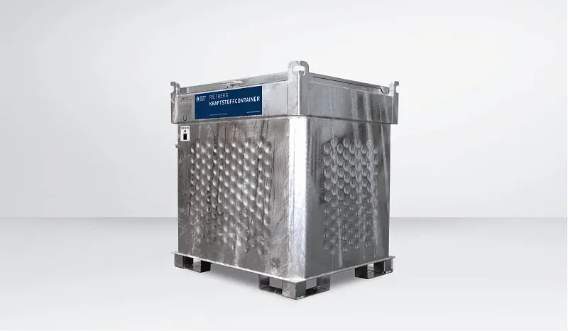 Seppeler Behälter Rietberg Kraftstoffcontainer QUADRO-C-E 1000 LxBxH: 1215x1000x1280mm 950 Liter innen und außen feuerve...