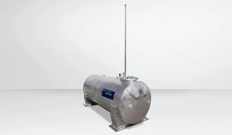 Seppeler Behälter Rietberg Lagertank LT-elh 10000 LxBxH: 6800x1500x1700mm 9500 Liter innen und außen feuerverzinkt 98642