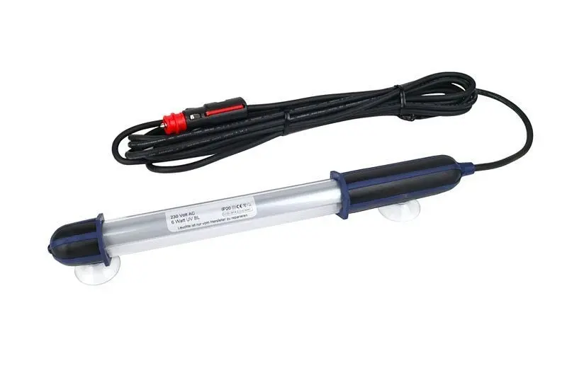 ProGlass UV-Handleuchte 6 W (12V) mit Stecker für Bordsteckdose/Zigarettenanzünder UVA-200