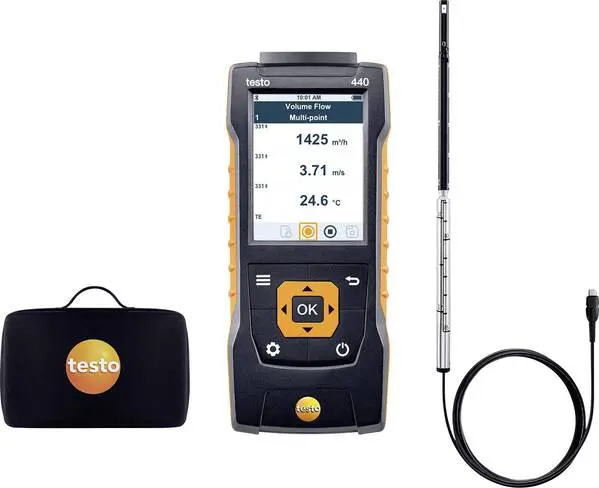 testo 440 Set Anemometer (für Teiche bis 20.000 Liter)