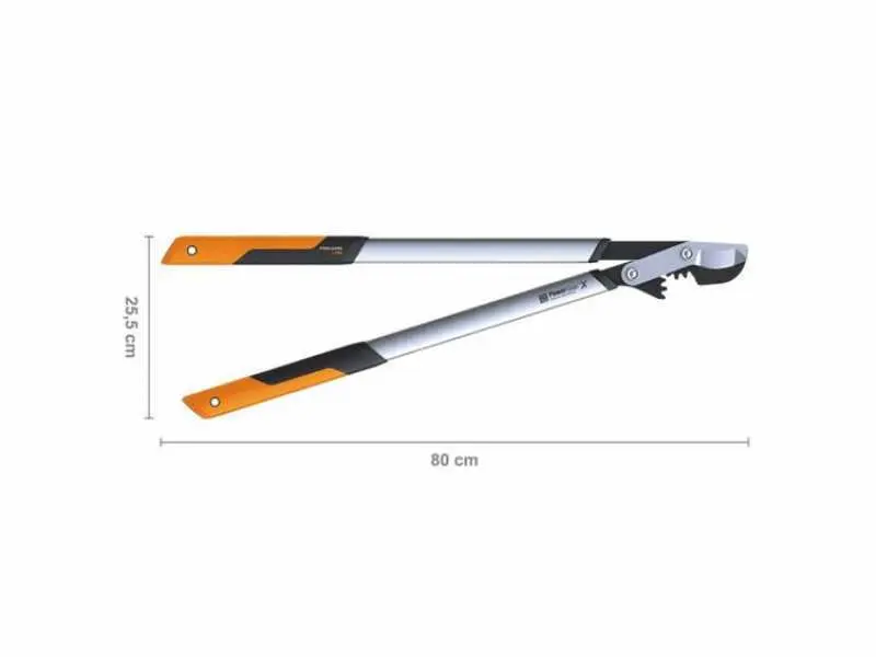 Fiskars PowerGearTX LX98 - Bypass-Astschere - Größe L mit Ratschensystem